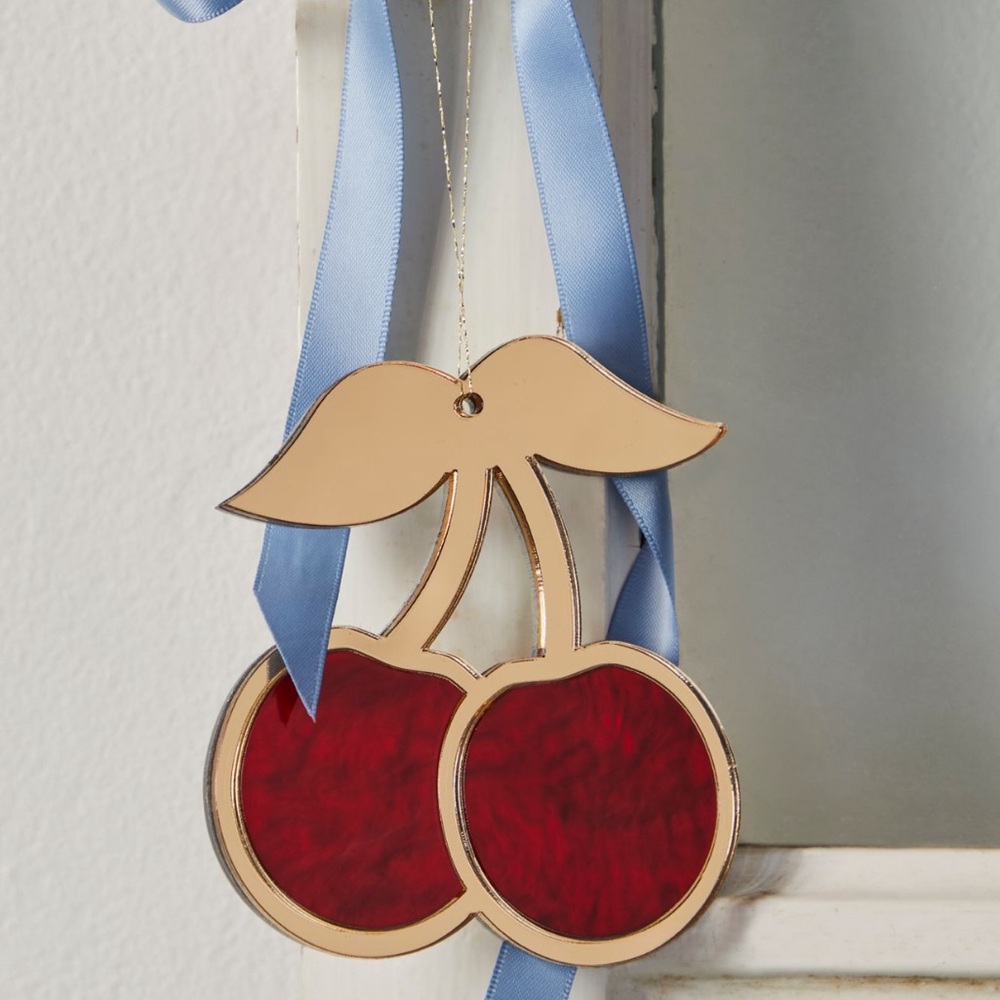 Free People cherry Good Luck Ornament